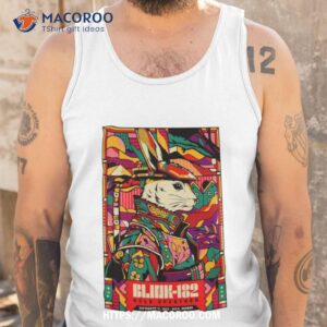 blink 182 oslo spektrum tour sept 14 2023 poster shirt tank top