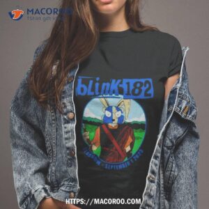 Blink 182 September 1 2023 Glasgow Scotland Ovo Hydro Vikings Europe Tour Event Tee Shirt