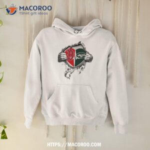Blood Inside Me Boston Red Sox And New York Jets 2023 Shirt