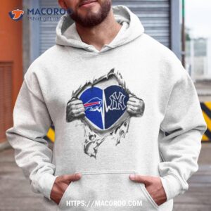 blood inside me buffalo bills and new york yankees 2023 shirt hoodie