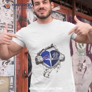 Blood Inside Me Buffalo Bills And New York Yankees 2023 Shirt