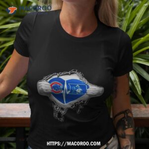 blood inside me chicago cubs and duke blue devils it s in my heart shirt tshirt 3