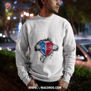 blood inside me detroit tigers and detroit pistons 2023 shirt sweatshirt