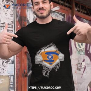 Blood Inside Me Houston Astros Superman Shirt