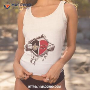 Blood Inside Me New England Saints And Arkansas Razorbacks 2023 Shirt