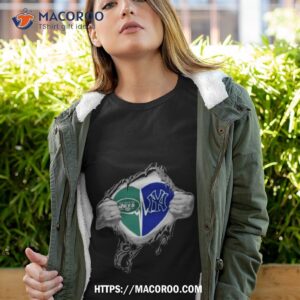 Blood Inside Me New York Jets And New York Yankees It’s In My Heart Shirt