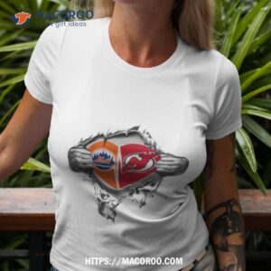 Blood Inside Me New York Mets And New Jersey Devils 2023 Shirt
