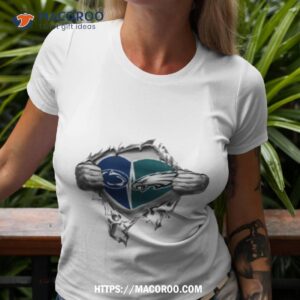 Blood Inside Me Penn State Nittany Lions And Philadelphia Eagles 2023 Shirt