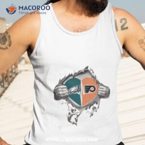 blood inside me philadelphia eagles and philadelphia flyers 2023 shirt tank top 3