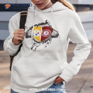 blood inside me pittsburgh steelers and alabama crimson tide 2023 shirt hoodie 3
