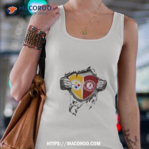 Blood Inside Me Pittsburgh Steelers And Alabama Crimson Tide 2023 Shirt