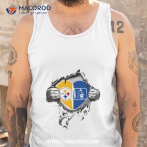 blood inside me pittsburgh steelers and duke blue devils 2023 shirt tank top