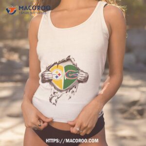 Blood Inside Me Pittsburgh Steelers And Florida Gators 2023 Shirt