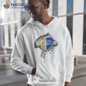 Blood Inside Me Pittsburgh Steelers And Kentucky Wildcats 2023 Shirt