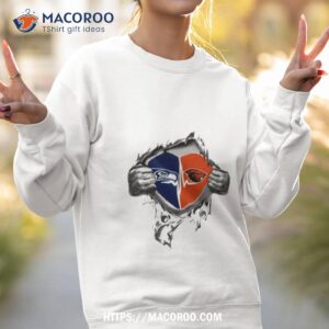 blood inside me seattle seahawks and oregon state beavers 2023 shirt sweatshirt 2