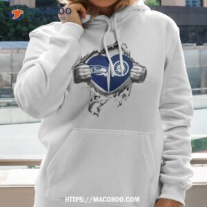 Blood Inside Me Seattle Seahawks And Seattle Mariners 2023 Shirt