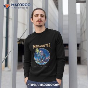 blue the peace megadeth shirt sweatshirt 1