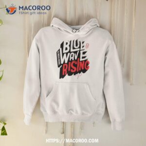 Blue Wave Rising Los Angeles Baseball Shirt