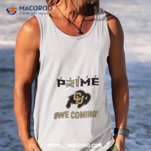 bodyguard coach prime today colorado buffaloes football shirt tank top