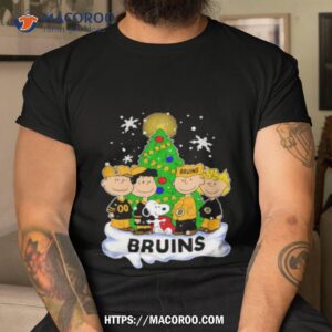 Boston Bruins The Peanuts Christmas Tree Sweatshirt