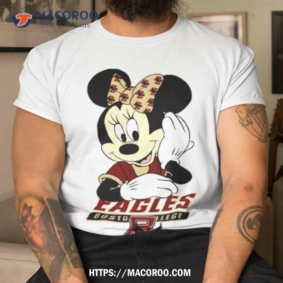 Boston College Eagles Ncaa Mimi Mouse Walt Disney Shirt - Peanutstee