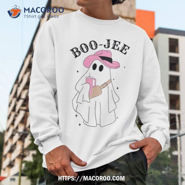 Boujee Boo-jee Spooky Season Cute Ghost Halloween Costume Shirt