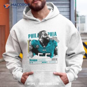 Brandon Graham Football Paper Poster Eagles Shirt