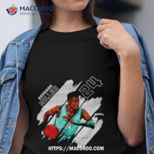 Brandon Miller Charlotte Stripes Basketball Shirt