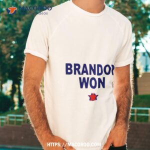 brandon won shirt tshirt