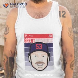 brent headrick minnesota fade baseball shirt tank top