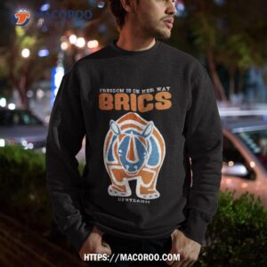 brics design freedom is on her way shirt sweatshirt