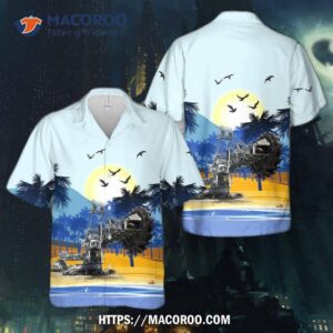 Bucket Wheel Excavator Hawaiian Shirt