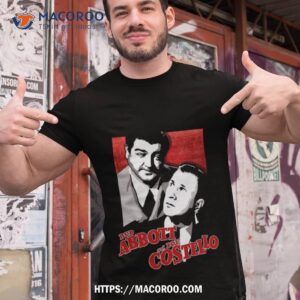 Bud Abbott And Lou Costello Shirt