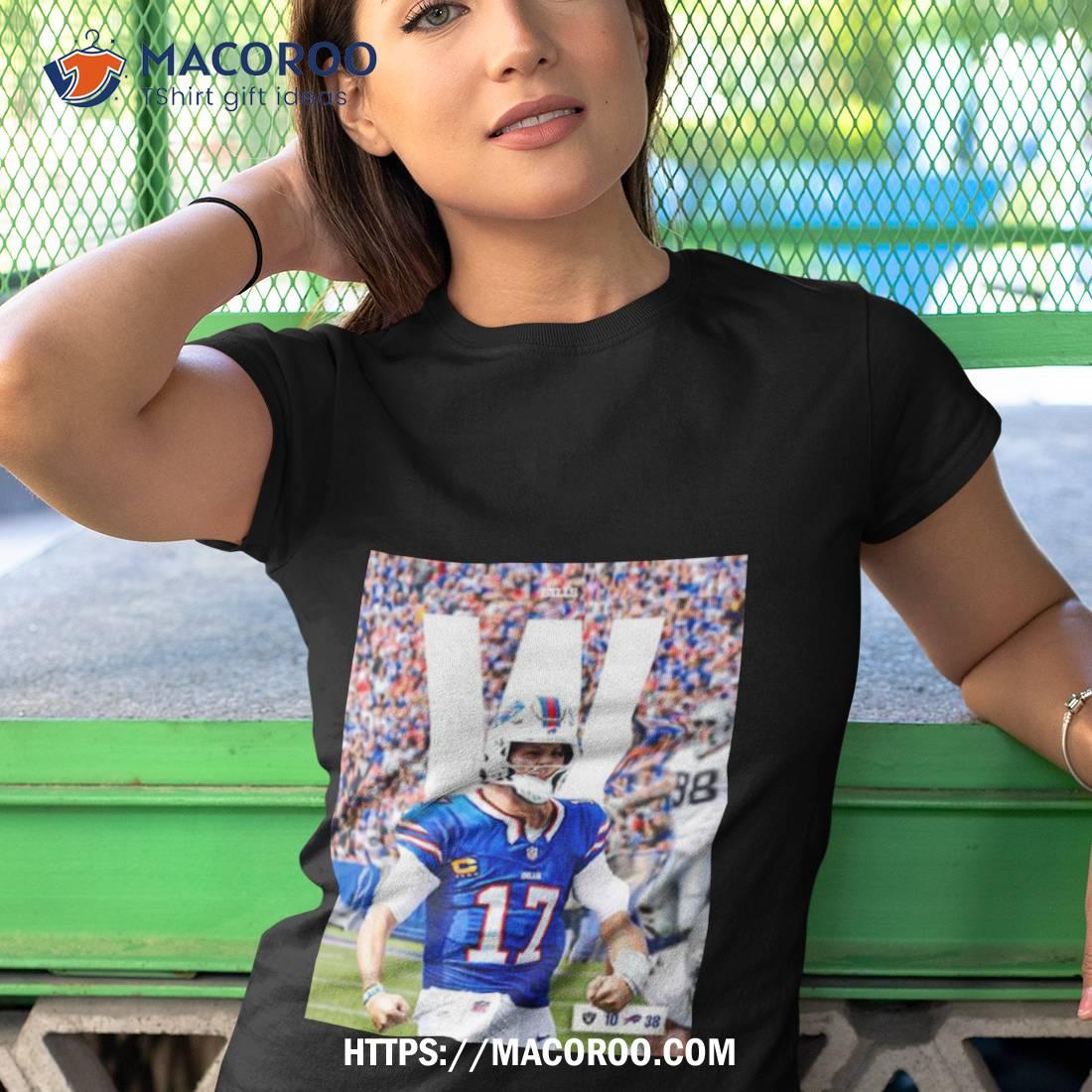 josh allen bills logo shirt