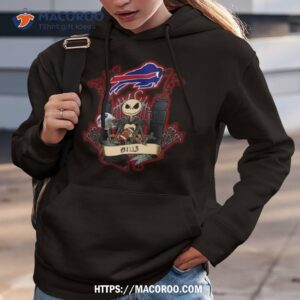 Buffalo Bills Jack Skellington The Night Before Happy Halloween T Shirt 1 buffalo bills jack skellington the night before happy halloween t shirt hoodie 3