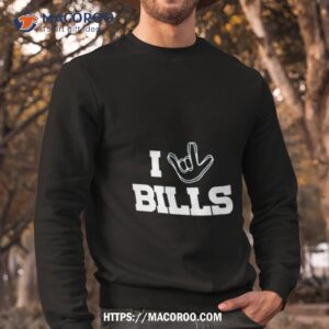 Buffalo Bills The Nfl Asl Collection By Love Sign Tri Blend Shirt 2 buffalo bills the nfl asl collection by love sign tri blend shirt sweatshirt