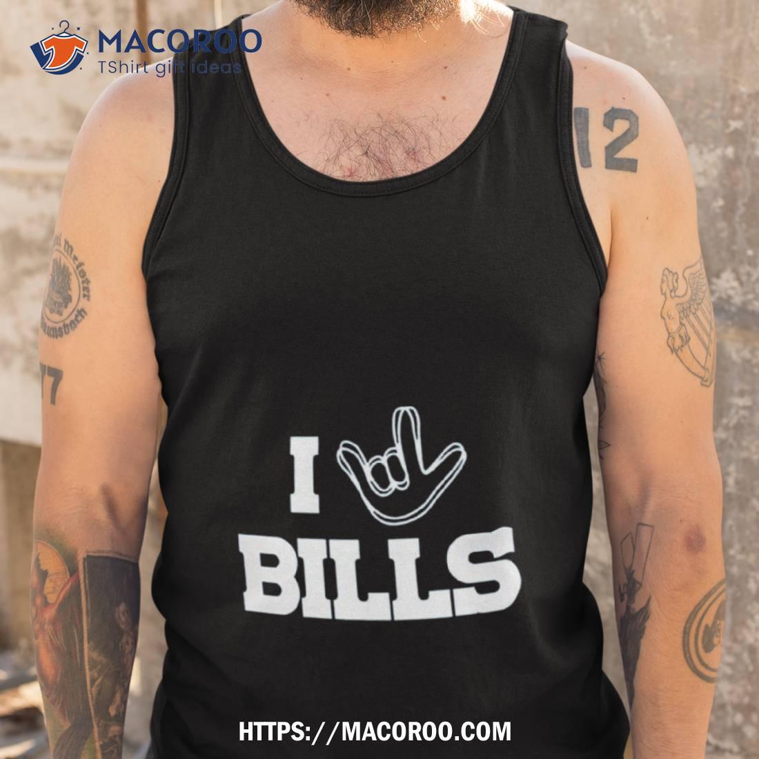 Buffalo Bills The Nfl Asl Collection By Love Sign Tri Blend Shirt