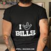 Buffalo Bills The Nfl Asl Collection By Love Sign Tri Blend Shirt