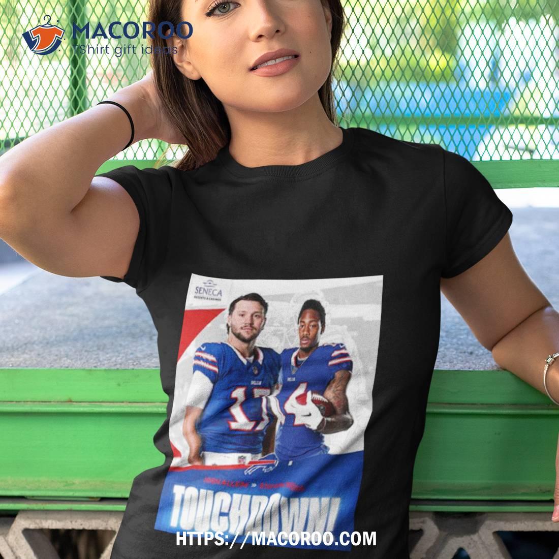 Buffalo Bills Vs New York Jets Touch Down Josh Allen And Stefon Diggs Nfl 2023 Shirt Buffalo Bills Vs New York Jets Touch Down Josh Allen And Stefon Diggs Nfl 2023 Shirt