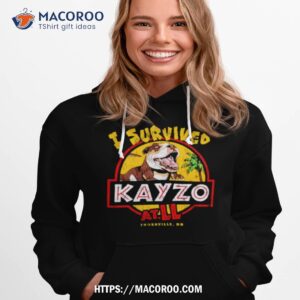 bulldog i survived kayzo lost land shirt hoodie 1