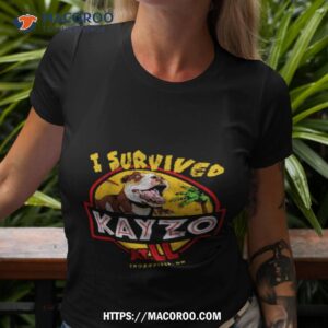 bulldog i survived kayzo lost land shirt tshirt 3