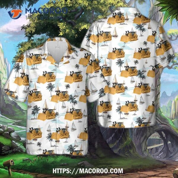 Bulldozer Hawaiian Shirt