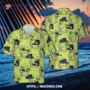 Cab Over Truck Hawaiian Shirt