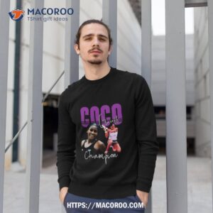 call me coco champion 2023 shirt sweatshirt 1