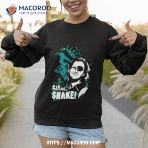 call me snake snake plissken shirt sweatshirt
