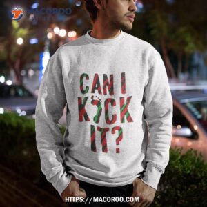 can i kick ishirt sweatshirt