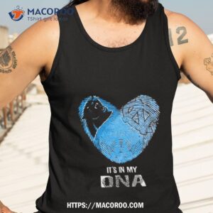 Carolina Panthers And North Carolina Tar Heels Heart It’s In My Dna 2023 T Shirt 3 carolina panthers and north carolina tar heels heart it s in my dna 2023 t shirt tank top 3