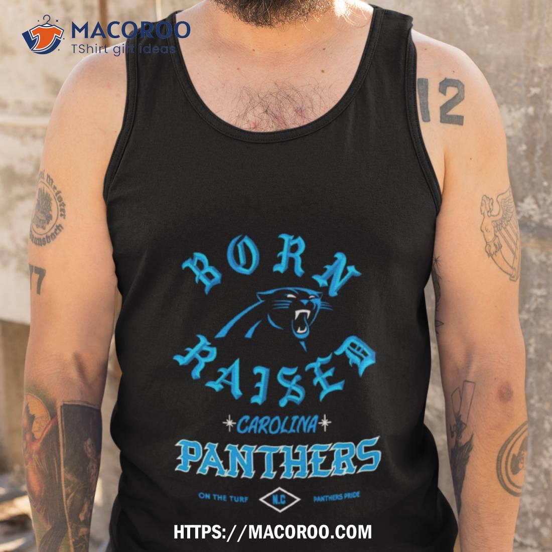 Official carolina Panthers Born X Raised Shirt, hoodie, sweater