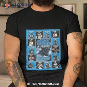 Carolina Panthers Legends Players 2023 Signatures Shirt