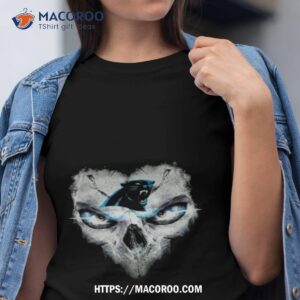 carolina panthers skulls of fantasy logo shirt tshirt